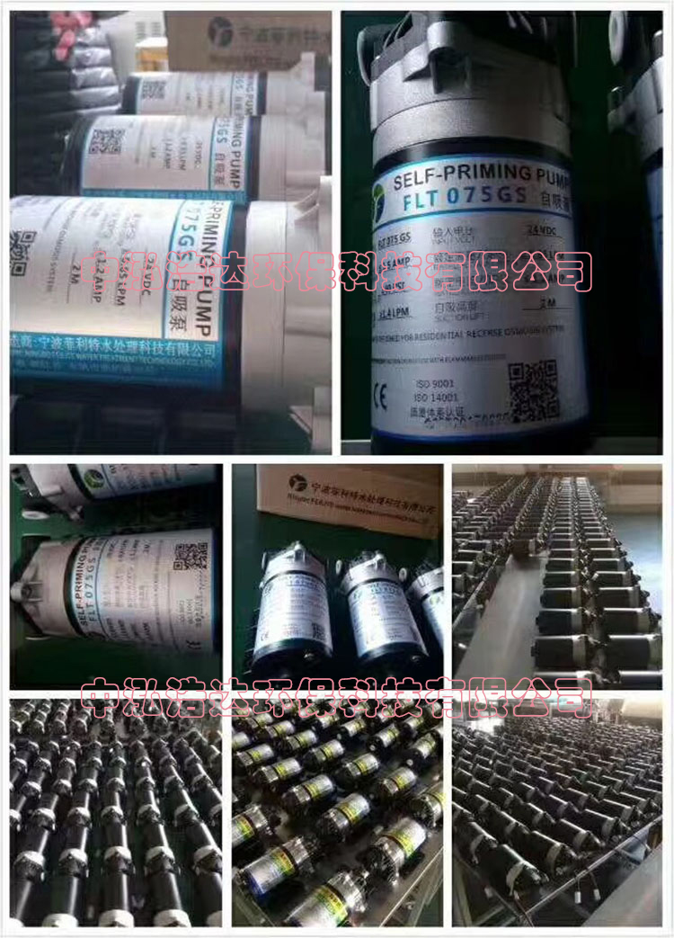 菲利特凈水機(jī)增壓泵50G75G100G24伏隔膜泵200G300G400G水泵